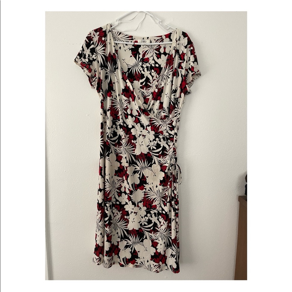 [Cato] Summer Wrap Dress Floral Print